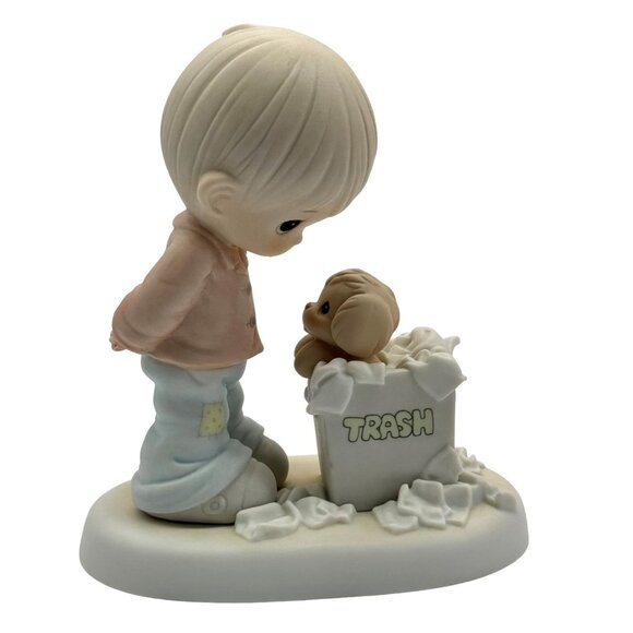 Precious Moments You Just Cannot Chuck A Good Friendship Figure PM-802 1987 - Picture 1 of 5